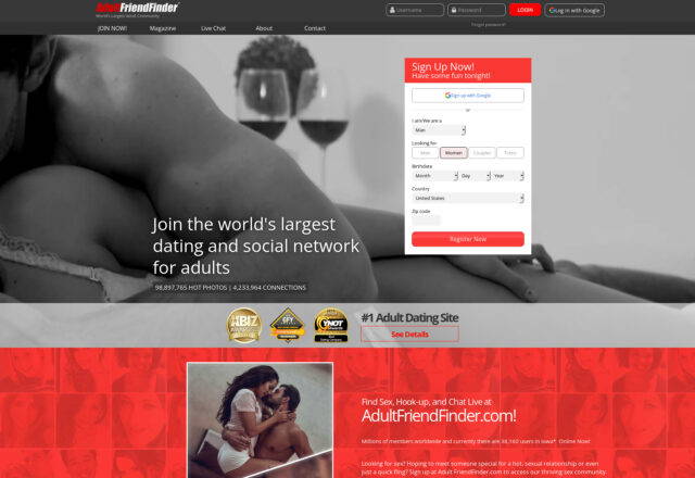 adult friend finder - hookup
